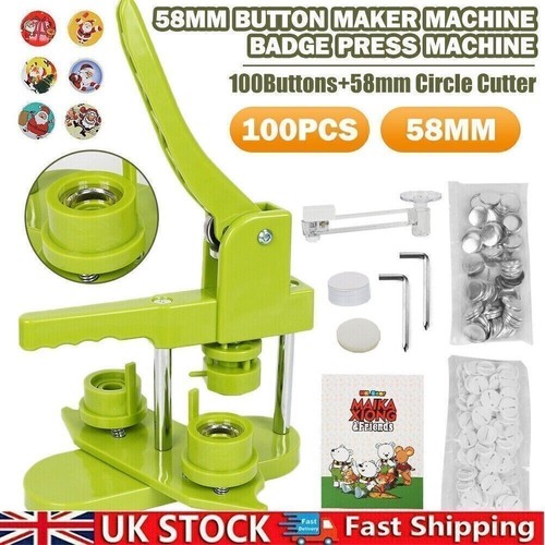 58mm button maker - 58mm,