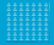 Peddinghaus-Decals 1/16 3700 US Army Smoke Grenade Markings, Vietnam Red-G