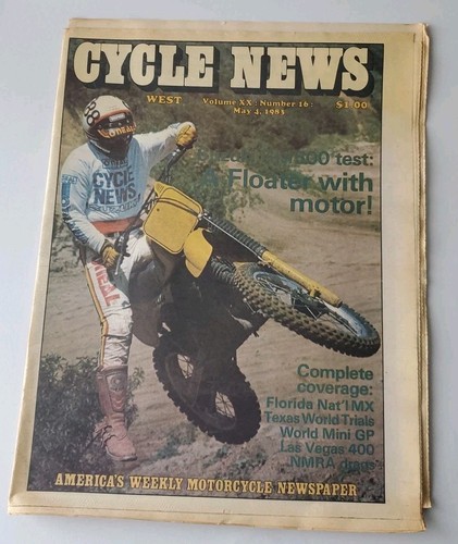 1983 cycle news - cycle, rm500