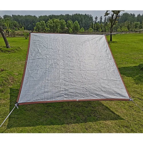 Reflective sun shade sail - sun, net