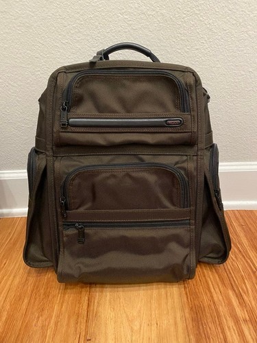 Tumi alpha backpack - backpack, brown