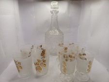 Set Of Vintage Sherry Glasses