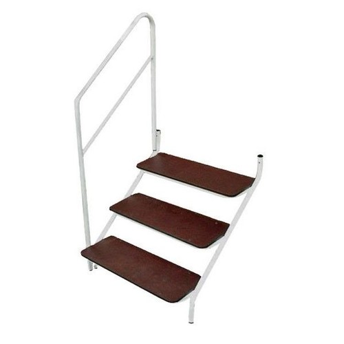 Tread step white with - tread,