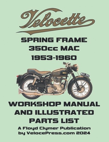 Velocette mac 350cc spring - velocette,