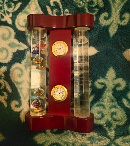 Galileo thermometer - 4-in-1,