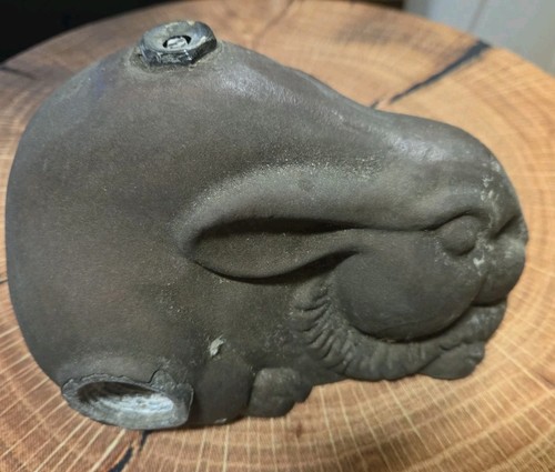 Vintage cast iron rabbit - iron,