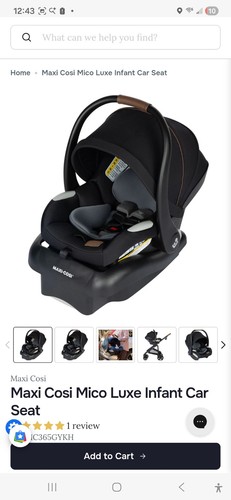 New maxi cosi mico luxe - mico,