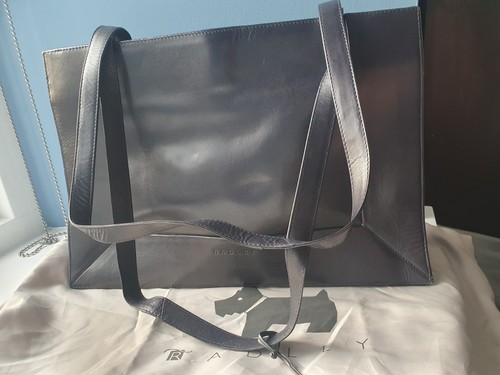 Radley smart navy blue large