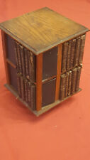 The Works of William SHAKESPEARE 40 Vols Miniature Antique Revolving Bookcase