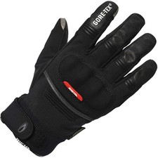 Richa City Gore-Tex Waterproof Leather Textile Motorbike Motorcycle Gloves Black