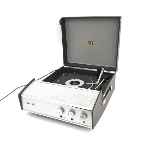 Vintage hmv portable record - portable,