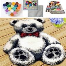 Teddy Bear Latch Hook Rug