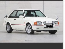 Ford Escort MK4 Xr3i Red 15mm Bumper Trim This For Front & Rear As Per Orginal