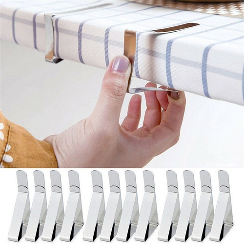 British steel table - table, cloth