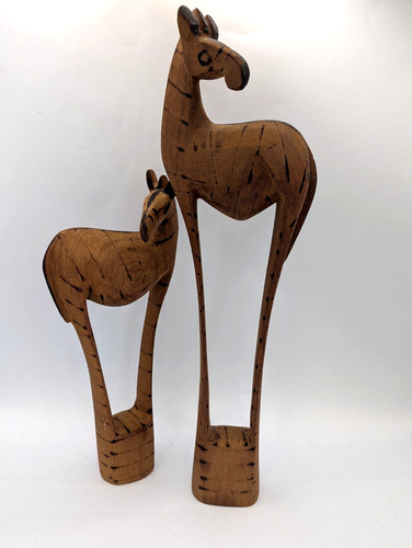 Pair hand carved wooden - hand,