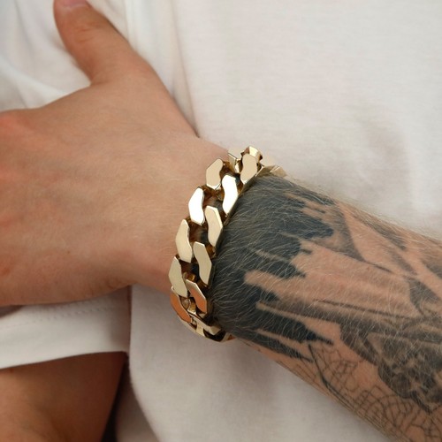 Pre owned 9ct yellow gold - 9ct, 8"