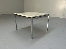 Knoll Studio "Florence Knoll" Side Coffee Table - In "Carrara" Marble - RRP £...