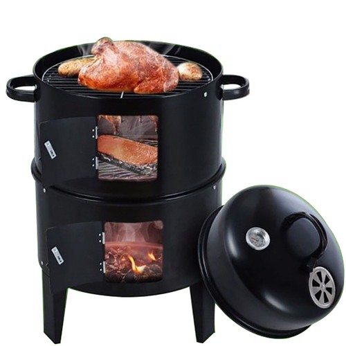 Charcoal smoker bbq - in, 1
