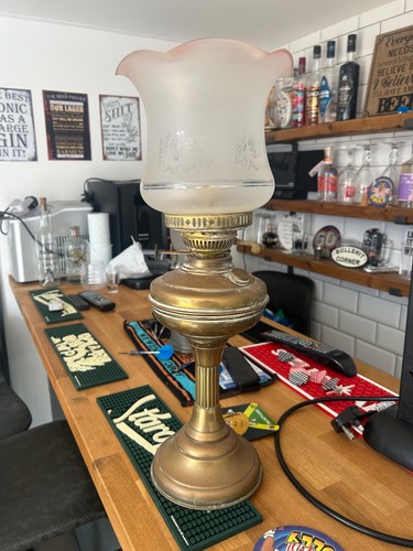 Vintage style brass duplex oil - vintage,