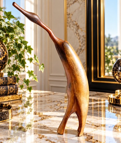 Vintage hand carved wooden - hand,