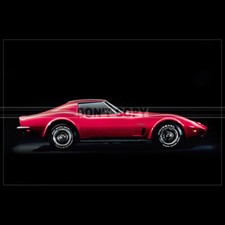 Photo A.023929 CHEVROLET CORVETTE STINGRAY 1973