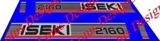 ISEKI tractor stickers / decals