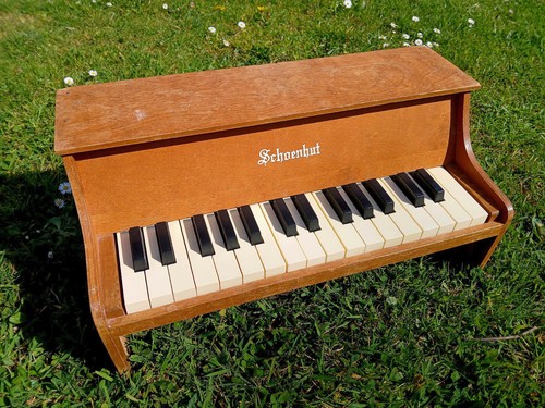 Rare chromatic toy piano shoe - chromatic,