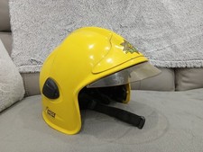 Gallet F1 E F1E Fire Helmet County Durham & Darlington F&R Service Fireman