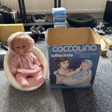 Coccolino Tuttaciccia Effe Bambole franca Vintage Doll Toy Very Rare