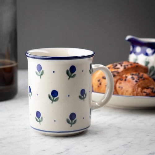 Polish pottery everyday mug - pottery,