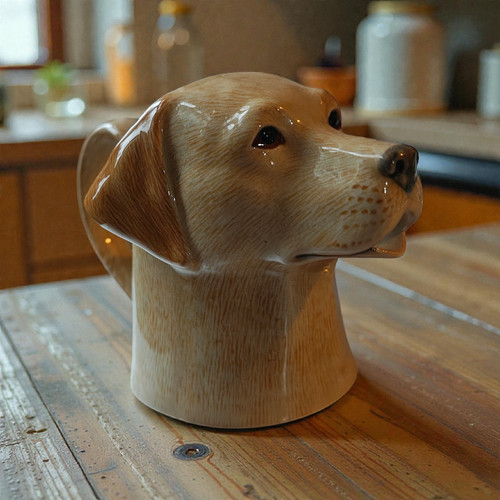 Quail ceramics yellow - yellow, labrador
