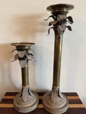 VTG Pair (2) Large Brass