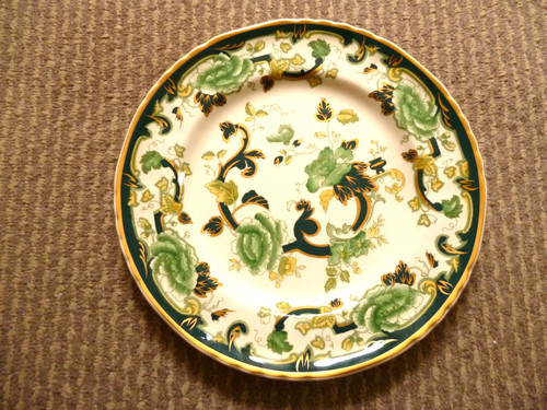 Masons chartreuse pattern - chartreuse,