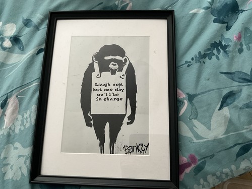 Banksy print - banksy,