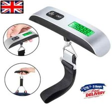 NEW 50KG DIGITAL TRAVEL PORTABLE HANDHELD LUGGAGE WEIGHING SCALES SUITCASE BAG