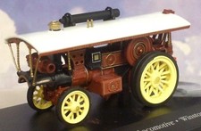 OXFORD/ATLAS 1/76 DIECAST BURRELL SCENIC SHOWMAN'S ENGINE "WINSTON CHURCHILL" 