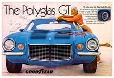 13x19 1970 Chevrolet Camaro Ad Poster Print Chevy Muscle Car 350 RS 1971 Z28 