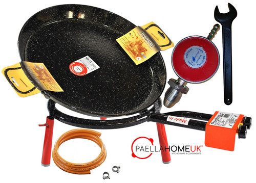 32cm enamelled paella pan - 32cm,
