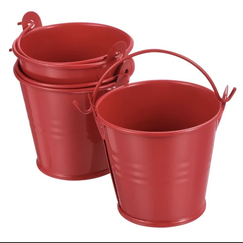 3pcs small metal - 2"x2", bucket