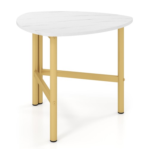 Triangular coffee table faux - triangular,