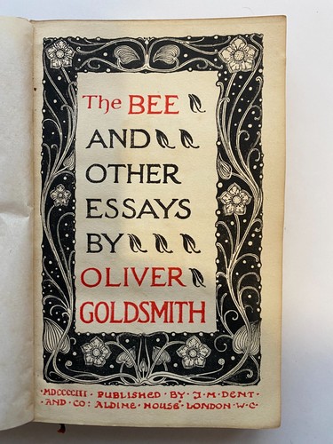 The bee and other essays - 'the,