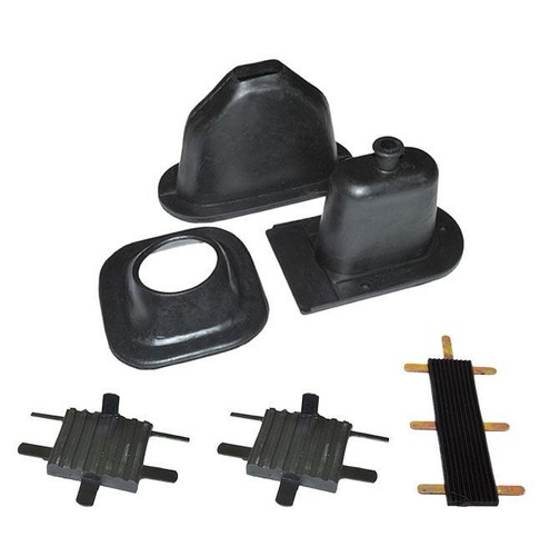 Rubber gaiter pedal kit - rubber,
