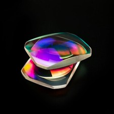 8pcs Defective Optical Glass Rainbow Prism for DIY Decoration Physics Teaching