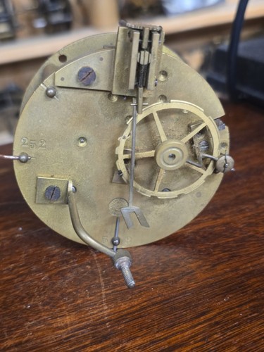 Antique french clock - french, mechanism
