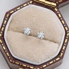 0.1ct Earrings White Gold