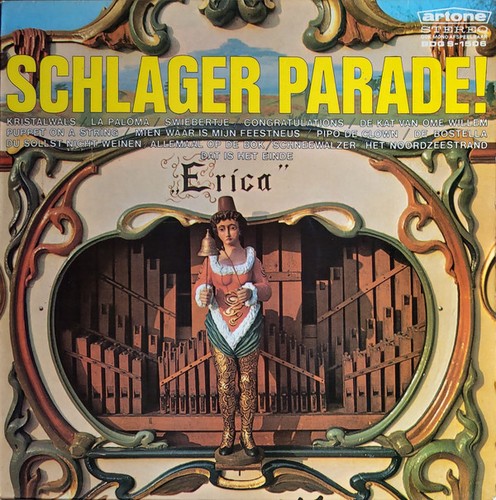 Draaiorgel erica schlager - draaiorgel,