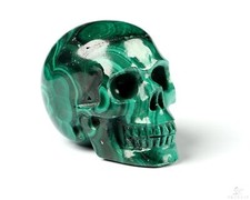 1.1" Malachite Carved Crystal