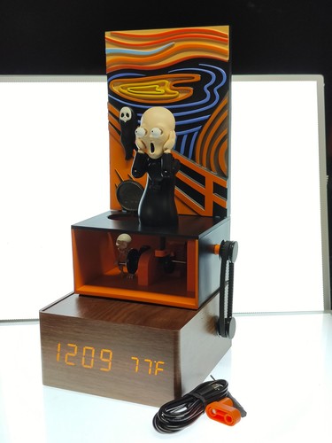 Scream style automata alarm - scream,