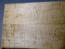 Flame Maple Carved Top for