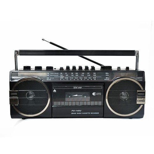 Vintage radio cassette tape - radio,